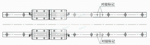 直线导轨的拼接方法一