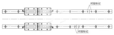 直线导轨的拼接方法二
